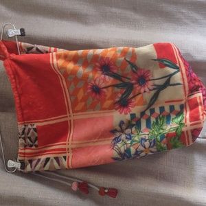 Johnny Was colorful soft bag